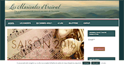 Desktop Screenshot of musicales-orcival.eu